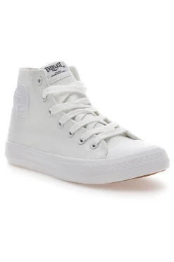 Sneakers Alte in Tela Bianche Everlast 238