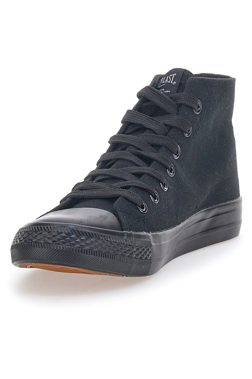 Sneakers Alte in Tela Nera Everlast 238