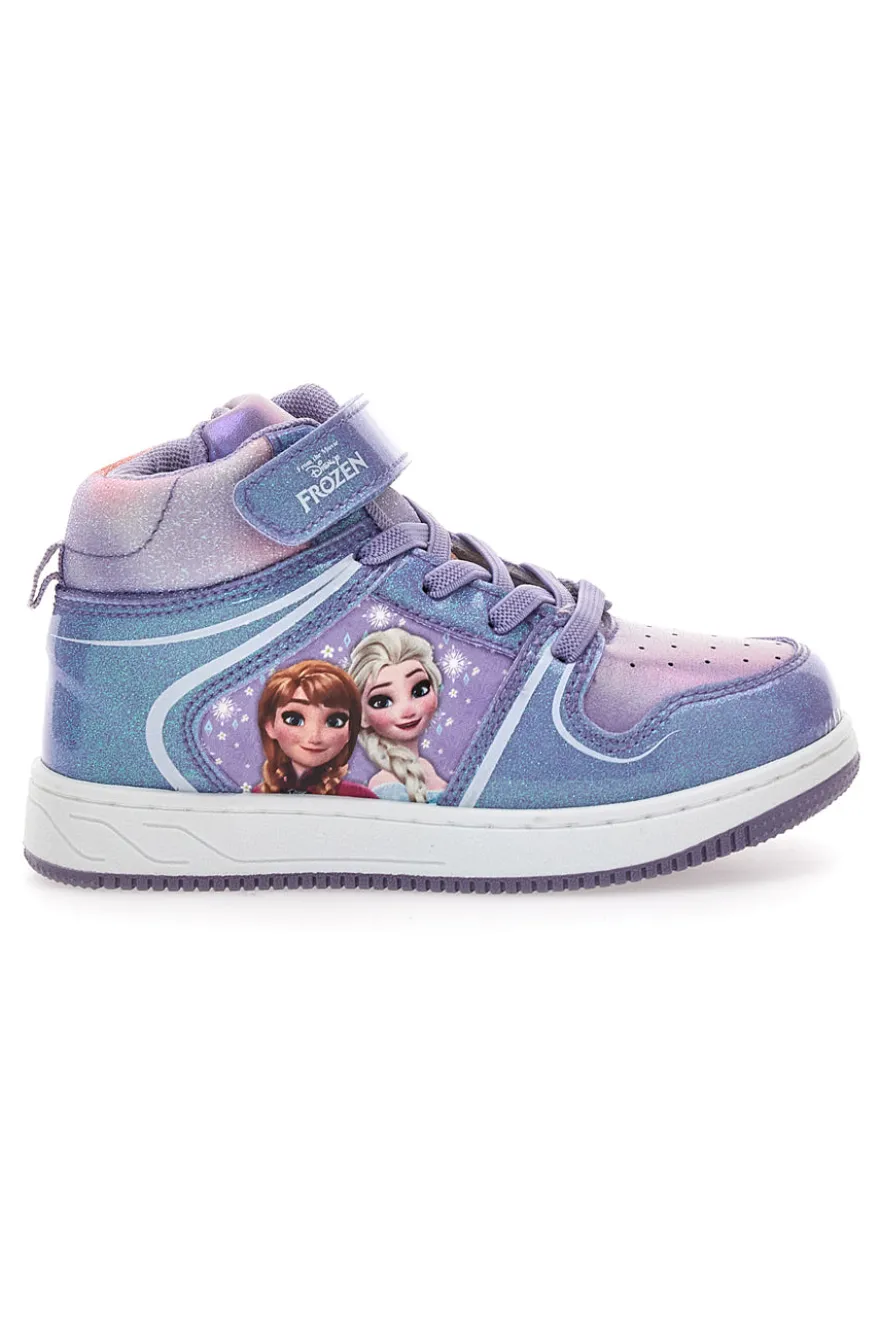 Sneakers alte lilla con dettagli Frozen Frozen D4310682S