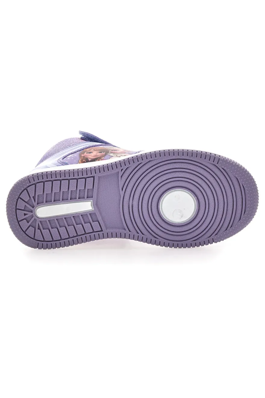 Sneakers alte lilla con dettagli Frozen Frozen D4310682S