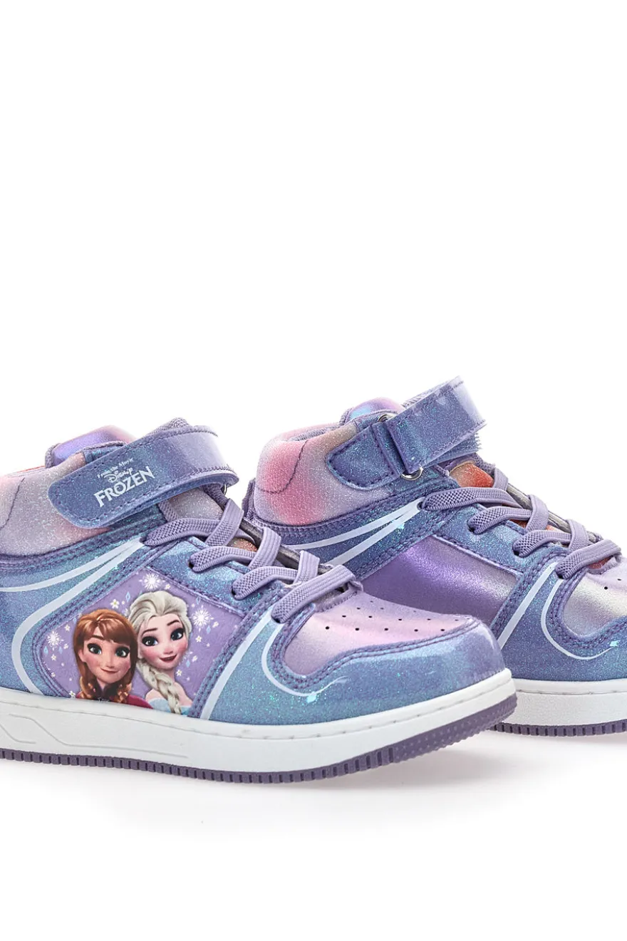 Sneakers alte lilla con dettagli Frozen Frozen D4310682S