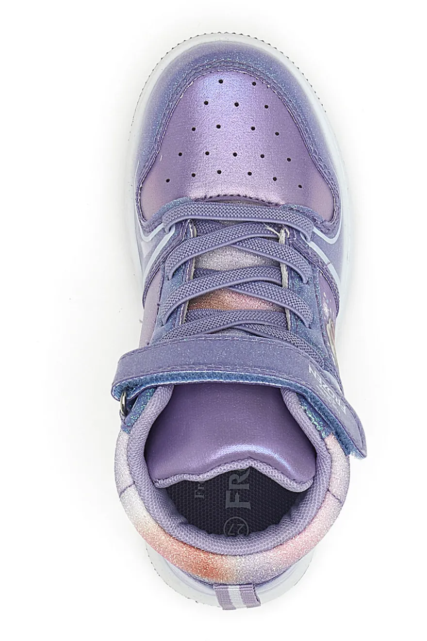 Sneakers alte lilla con dettagli Frozen Frozen D4310682S