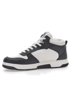 Sneakers Alte Lotto Rocket 1 Amf II Mid Bianche/Nere