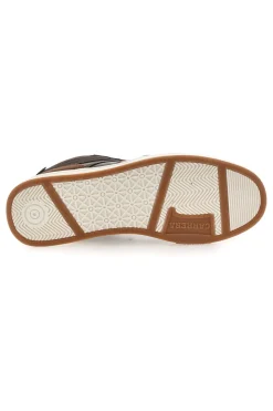 Sneakers alte marroni con dettagli in tessuto Carrera CAM233034867
