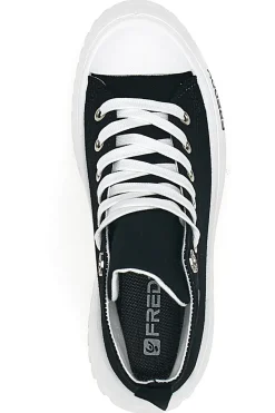 Sneakers Alte Nere con Platform Bianco FREDDY FY7602