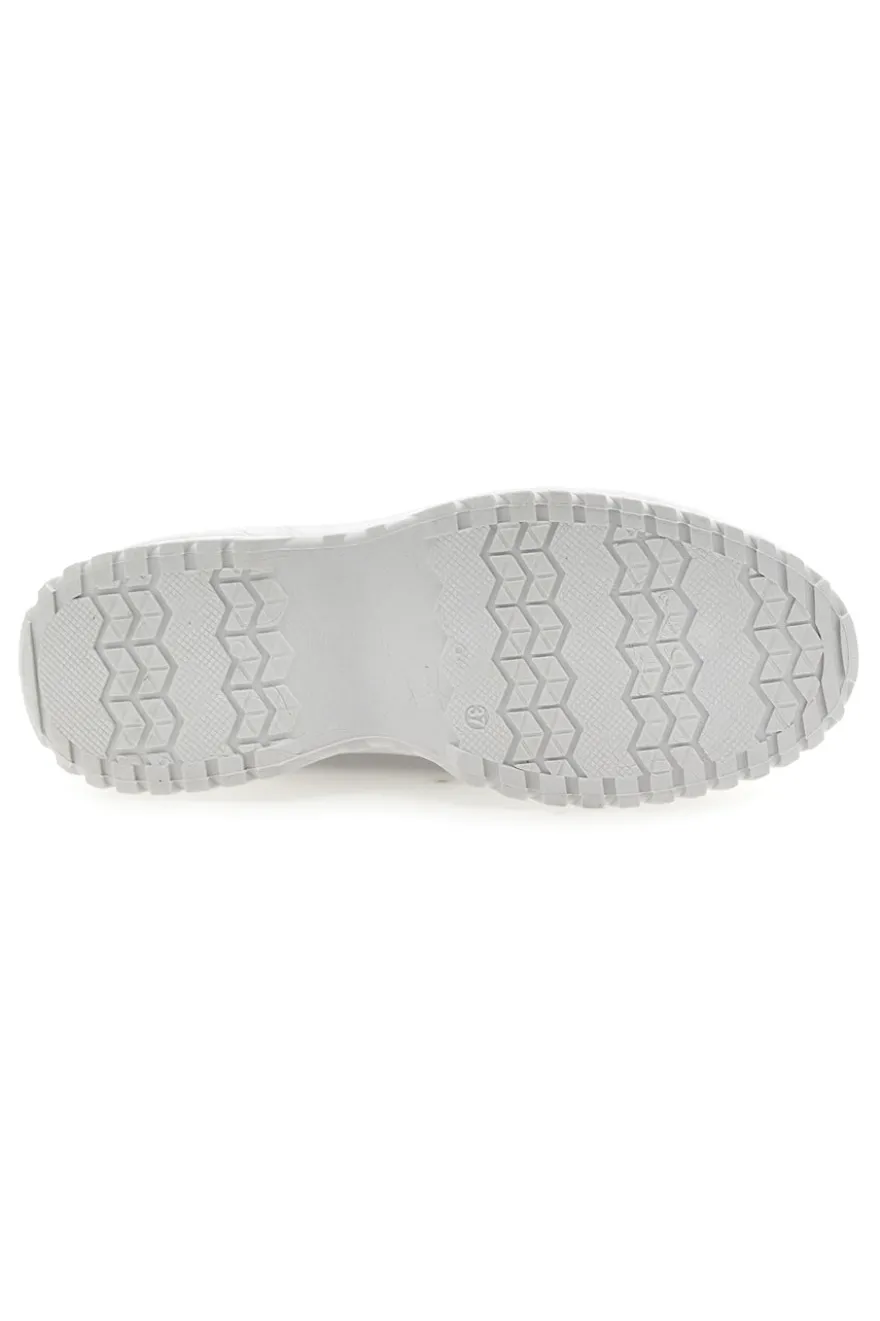 Sneakers Alte Nere con Platform Bianco FREDDY FY7602