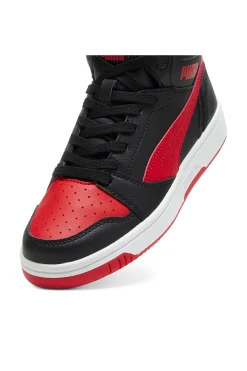 Sneakers Alte Nere e Rosse Puma Rebound V6 mid