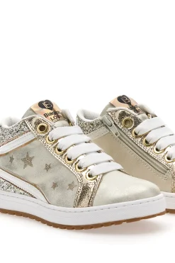 Sneakers alte oro con glitter e stelle Laura Biagiotti AG1751016519