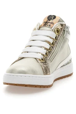 Sneakers alte oro con glitter e stelle Laura Biagiotti AG1751016519