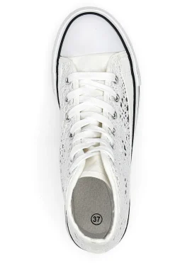Sneakers Alte Pizzo Bianche Energy 110