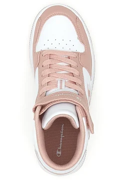 Sneakers Alte Rosa e Bianche Champion Rebound 2.0 Mid