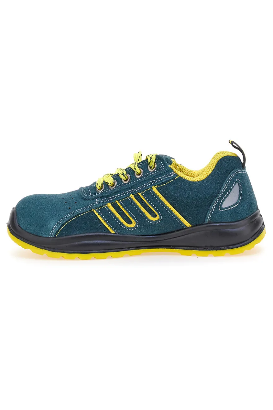 Sneakers antinfortunistiche blu Blu Star BS80 S1P SR