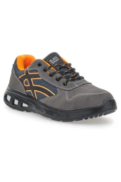 Sneakers antinfortunistiche grigie S1P Black shoot YL5068-1