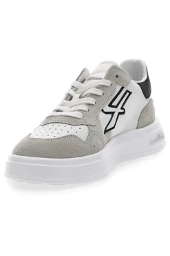 Sneakers Antiscivolo bianche con dettagli grigi U-Power Helix 20029