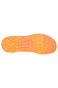 Sneakers Arancione da Donna Skechers Uno-Night Shades