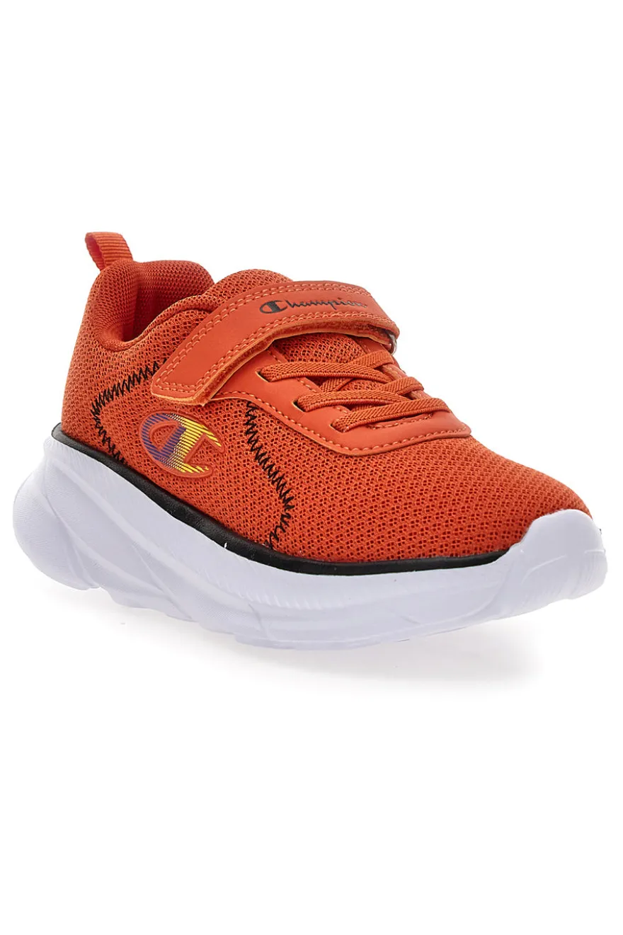 Sneakers arancioni con chiusura a strappo Champion HRO J B PS Low Cut Shoe