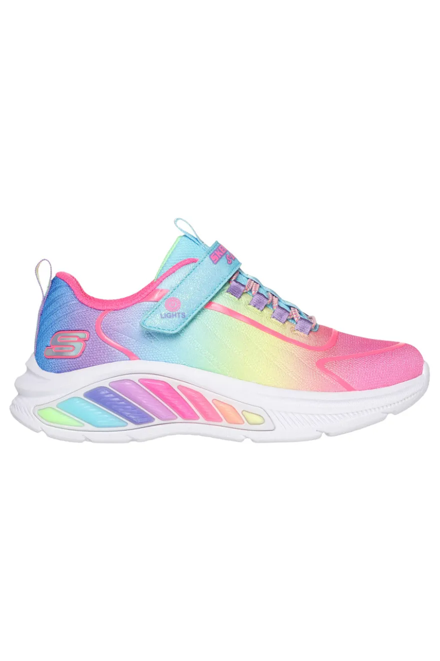 Sneakers Arcobaleno con Luci Skechers Rainbow Cruisers