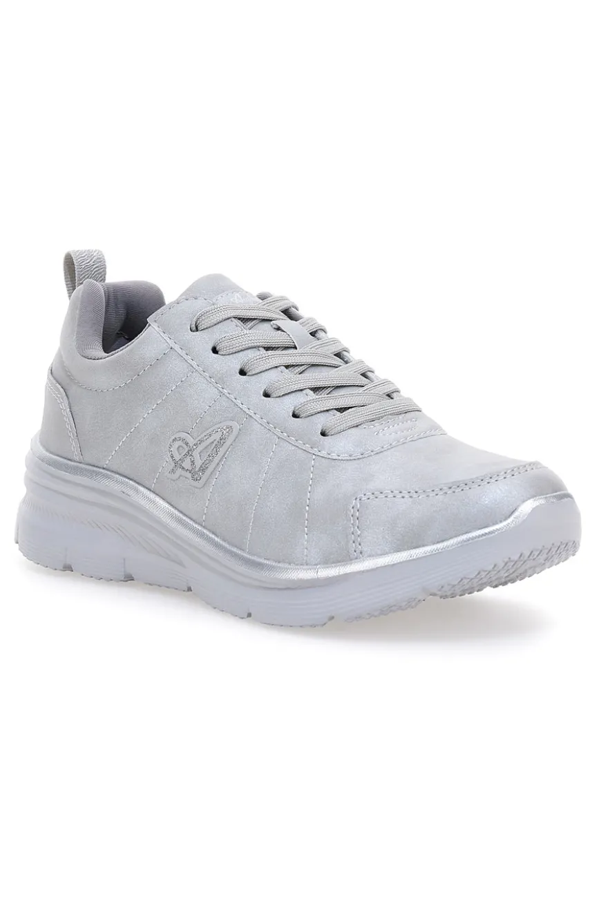 Sneakers argento con dettagli metallizzati e suola comfort Australian AU32W504