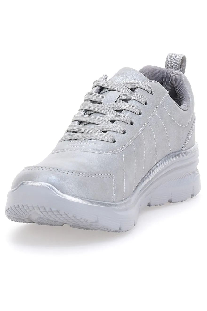 Sneakers argento con dettagli metallizzati e suola comfort Australian AU32W504