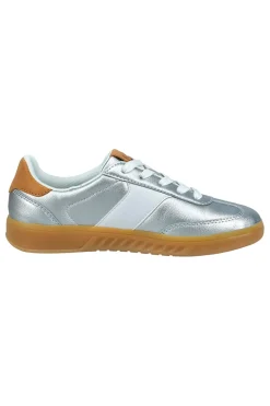 Sneakers Argento con Effetto Metallizzato Bagatt D35AQJ025050