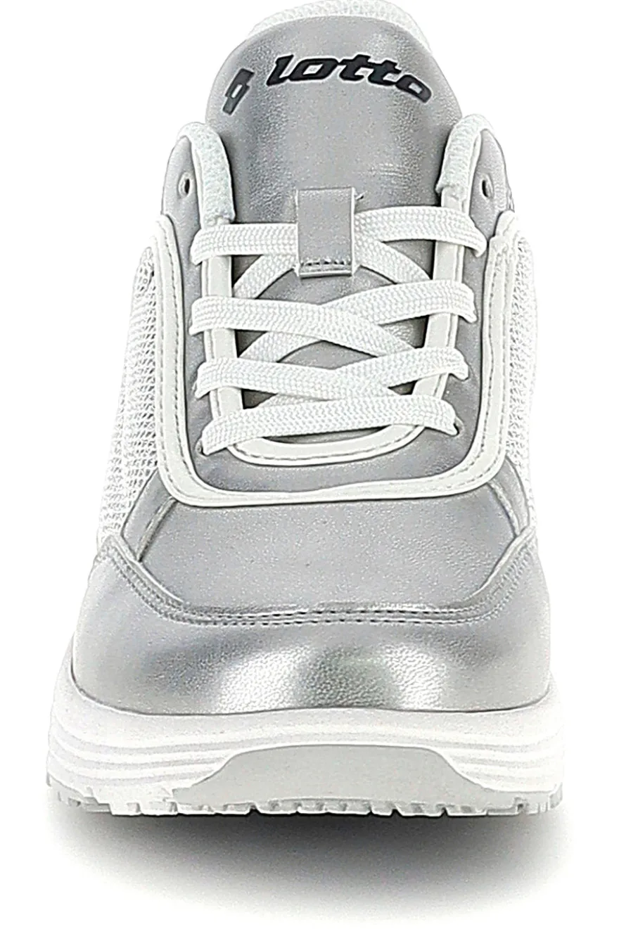 Sneakers argento con inserti animalier Lotto LOVE RIDE AMF VIII PHY W