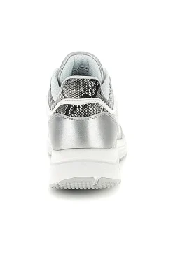 Sneakers argento con inserti animalier Lotto LOVE RIDE AMF VIII PHY W