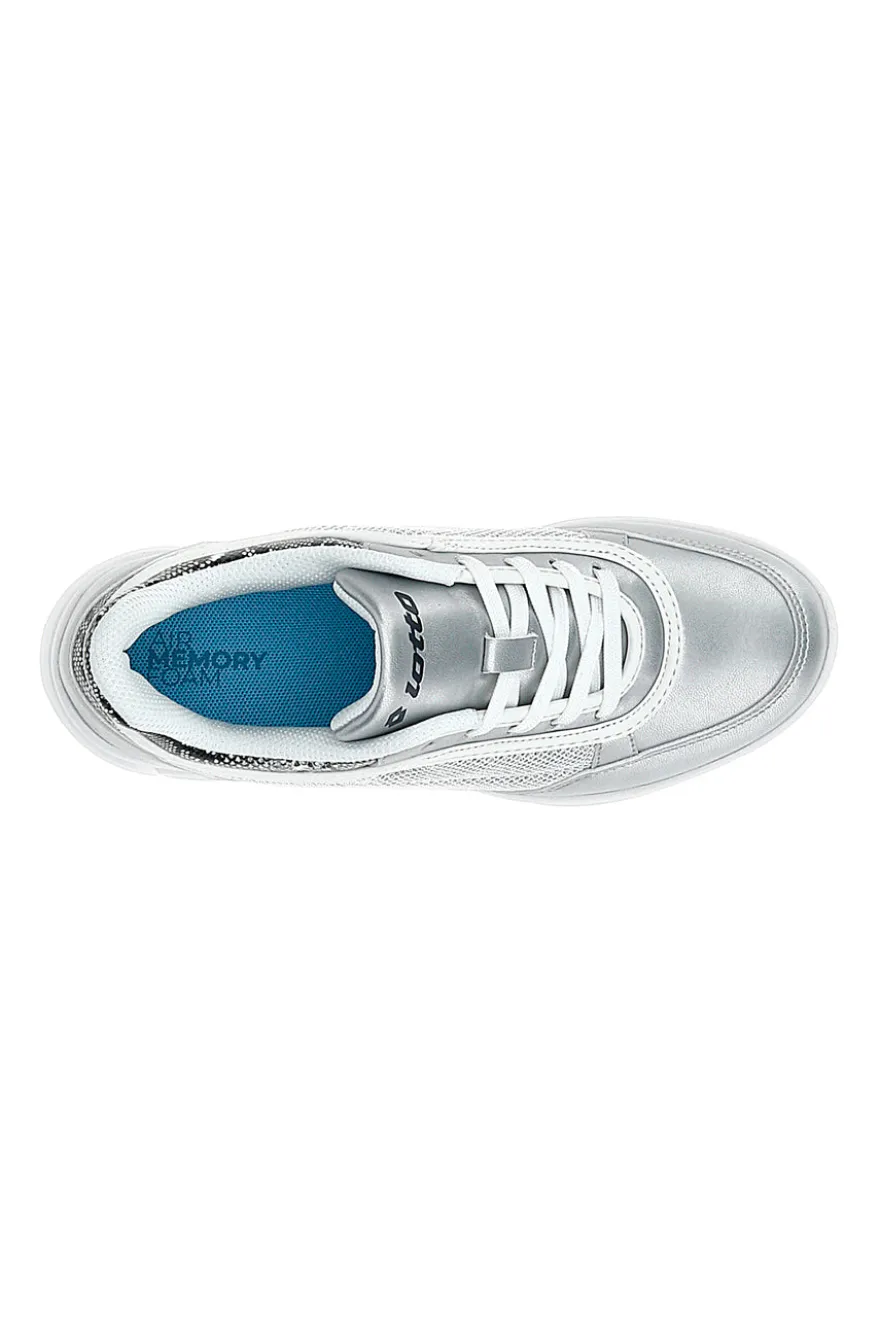 Sneakers argento con inserti animalier Lotto LOVE RIDE AMF VIII PHY W