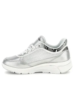 Sneakers argento con inserti animalier Lotto LOVE RIDE AMF VIII PHY W