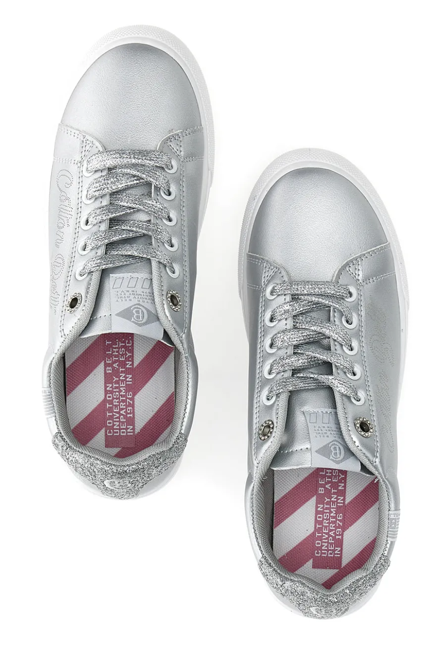 Sneakers Argento Cotton Belt Ferdy
