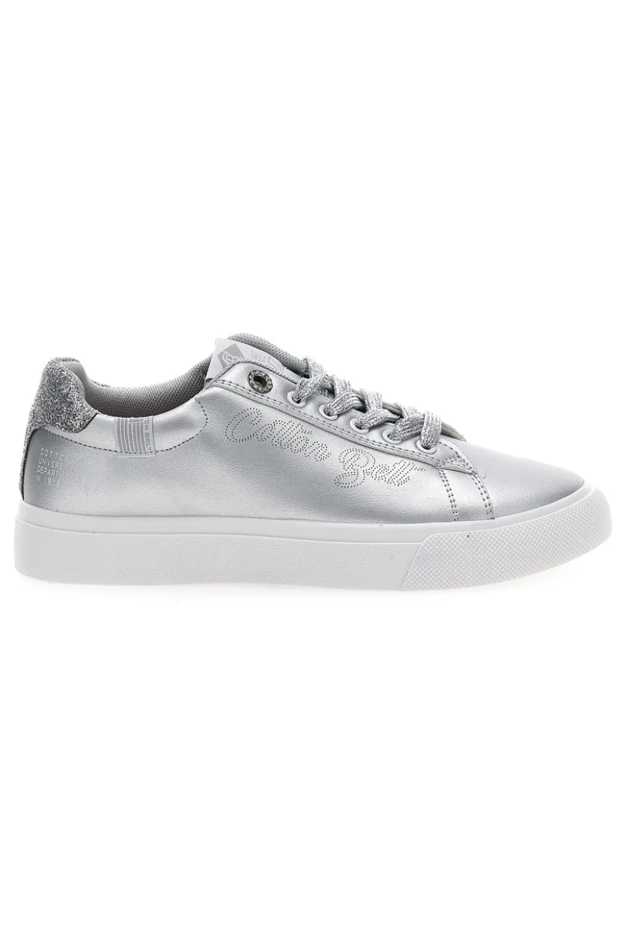 Sneakers Argento Cotton Belt Ferdy