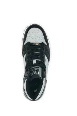 Sneakers Argento e Nere Mid-Cut Everlast 716