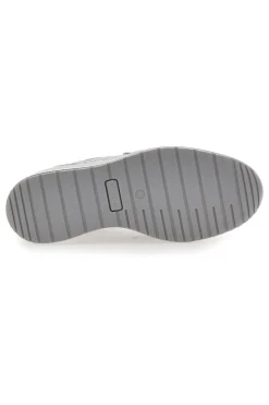 Sneakers Argento In Pelle Con Zeppa IMac 555730