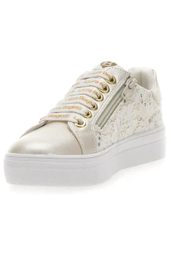 Sneakers Avorio Con Platform Laura Biagiotti 8321