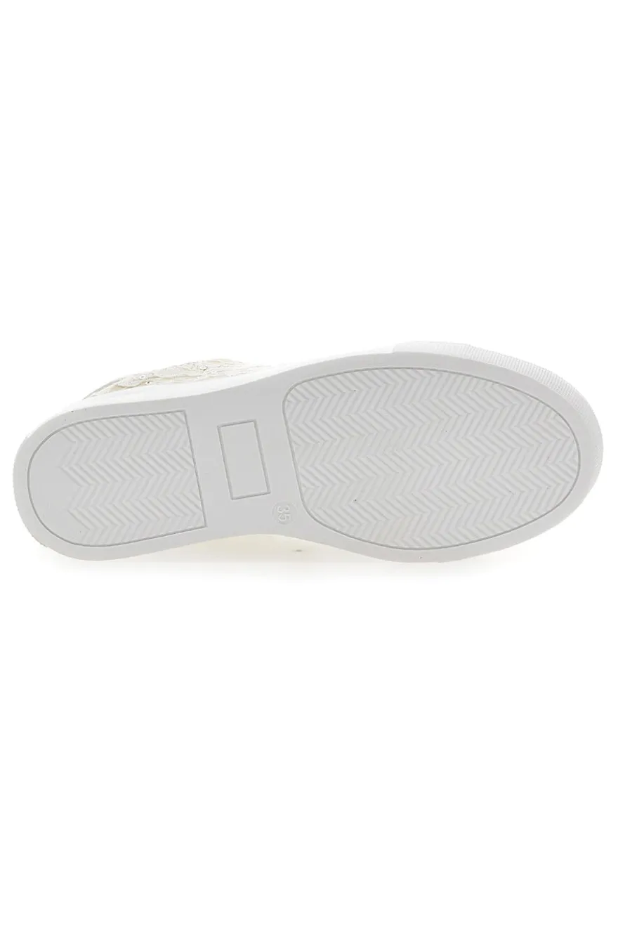 Sneakers Avorio Con Platform Laura Biagiotti 8321