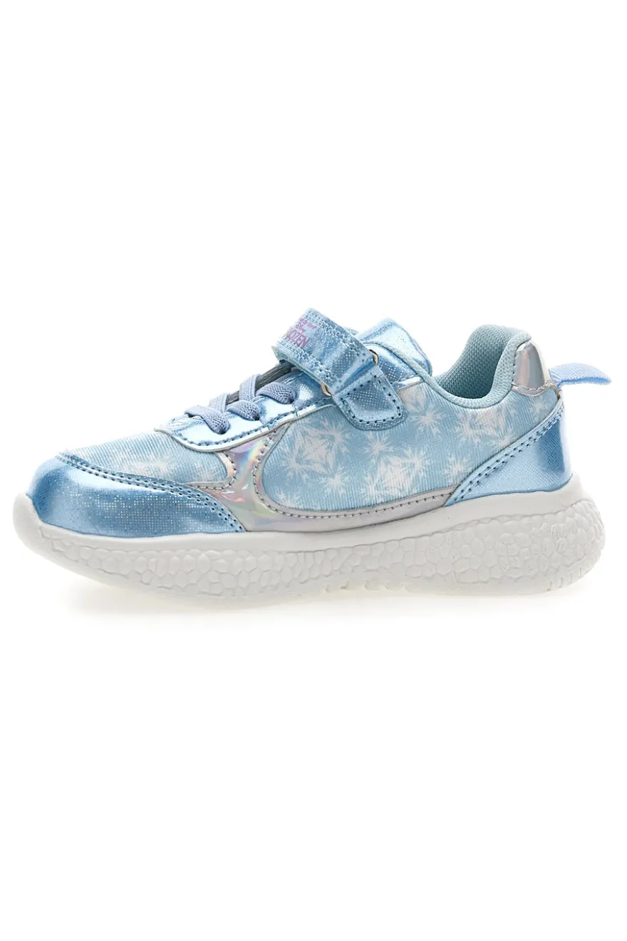 Sneakers azzurre con luci Frozen D14467