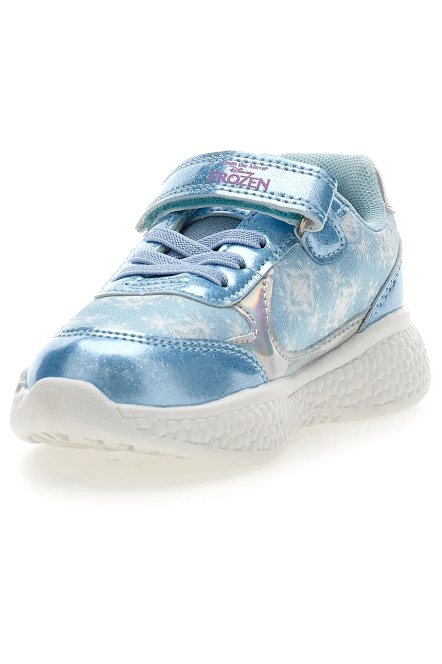 Sneakers azzurre con luci Frozen D14467