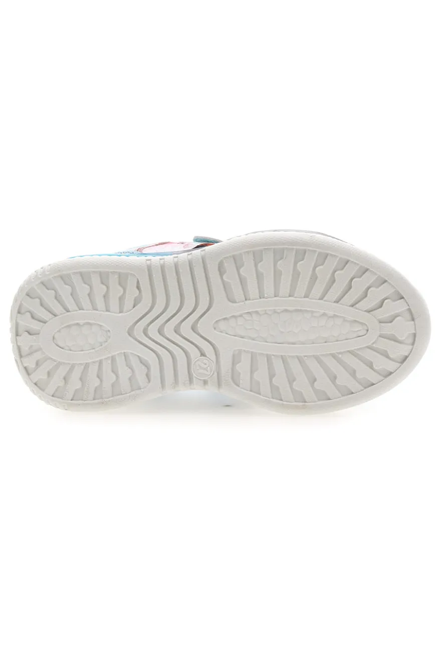 Sneakers azzurre con luci Frozen D14467
