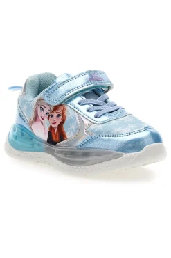 Sneakers azzurre con luci Frozen D14467