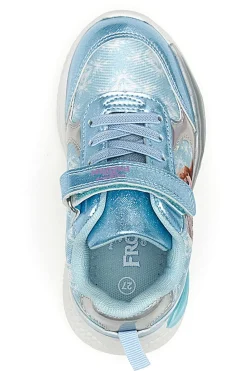 Sneakers azzurre con luci Frozen D14467