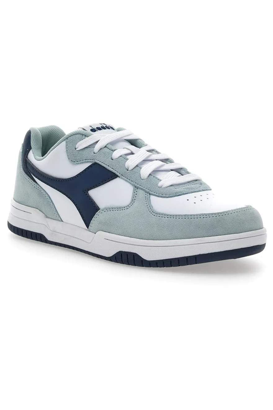 Sneakers Azzurre e Blu Diadora Raptor Low Sl