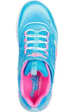 Sneakers Azzurre e Rosa Con Luci Skechers S-Lights Mermaid Dreams