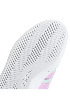 Sneakers azzurre pastello con dettagli lilla Adidas Breaknet 3 J