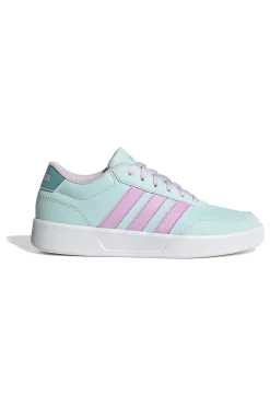 Sneakers azzurre pastello con dettagli lilla Adidas Breaknet 3 J