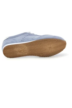 Sneakers azzurro con lacci e design minimal Café cost 65BL07241