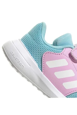 Sneakers Azzurro e lilla con strappo Adidas Tensaur Run 3.0 EL I
