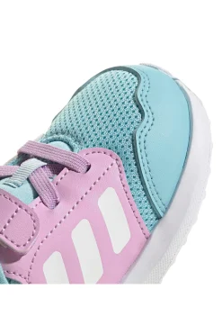 Sneakers Azzurro e lilla con strappo Adidas Tensaur Run 3.0 EL I