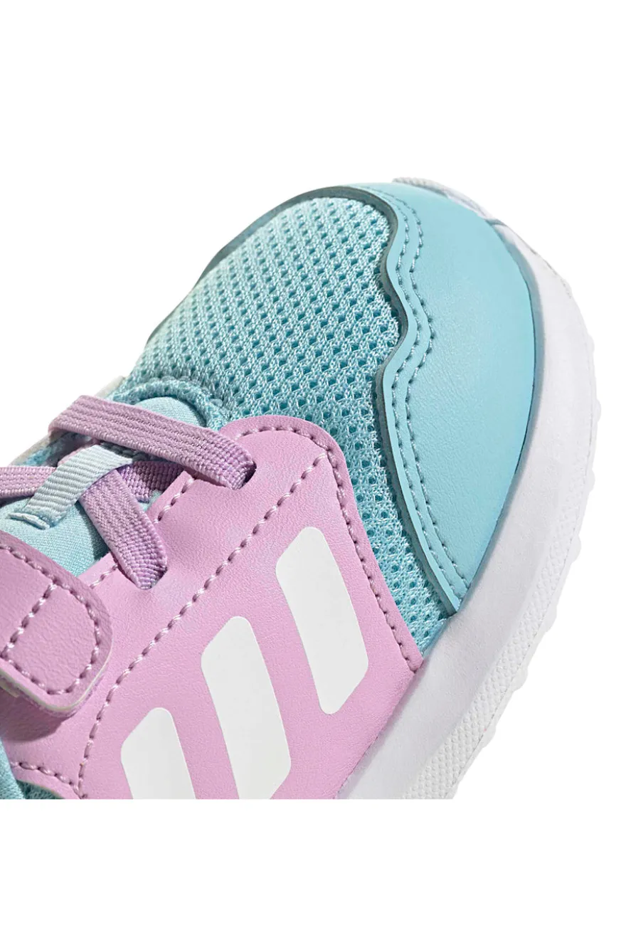 Sneakers Azzurro e lilla con strappo Adidas Tensaur Run 3.0 EL I