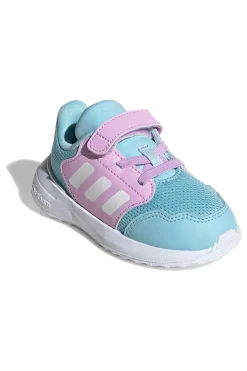Sneakers Azzurro e lilla con strappo Adidas Tensaur Run 3.0 EL I