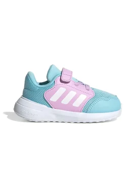 Sneakers Azzurro e lilla con strappo Adidas Tensaur Run 3.0 EL I