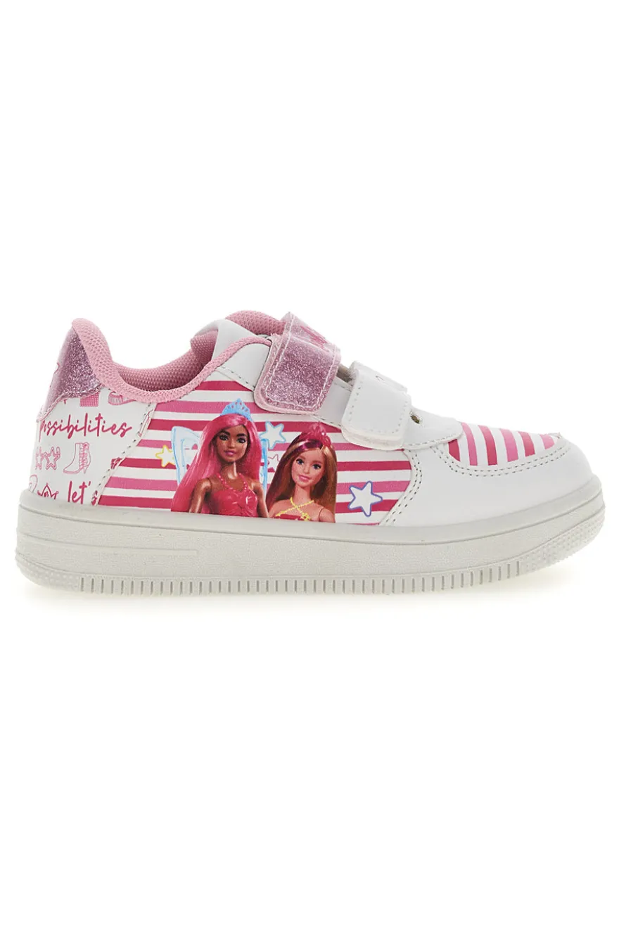 Sneakers Barbie 5305 Bianche e Rosa